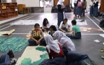 Asyiknya Belajar Seni Rupa di KBSR Cakrawala SMAN 1 Bandung