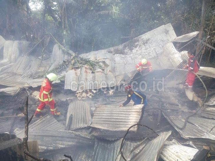 Pabrik Basreng Terbakar, Total Kerugian Mencapai Rp 200 Juta