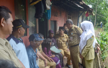Peduli Kemanusiaan, Pemkab Tasik Santuni Keluarga Odah
