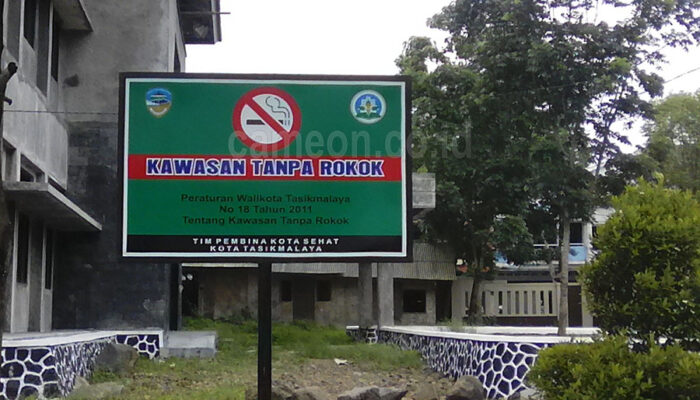 Kawasan Tanpa Asap Rokok Mulai Diterapkan di Komplek Bale Kota