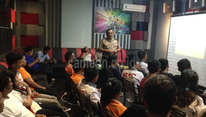 Polsek Pangandaran Paparkan Materi Tentang Bahaya Penyalahgunaan Narkotika