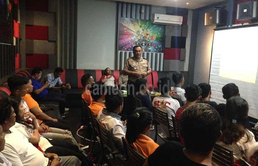 Polsek Pangandaran Paparkan Materi Tentang Bahaya Penyalahgunaan Narkotika