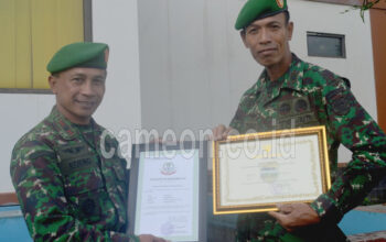 Berhasil Ungkap Penculikan, Bupati Berikan Penghargaan Kepada Pelda Tarmuji