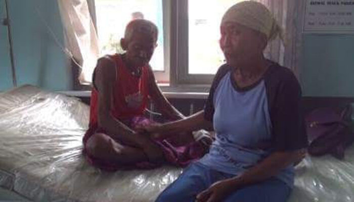 Bersihkan Bangunan di HGB OCBC NISP Pangandaran, Sahrudin Terjatuh