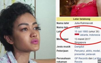 Innalillahi… Wikipedia Tulis Julia Perez Meninggal