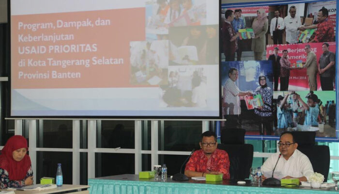 Ribuan Guru dan Siswa di Tangsel Sudah Mendapatkan Manfaat Program USAID PRIORITAS