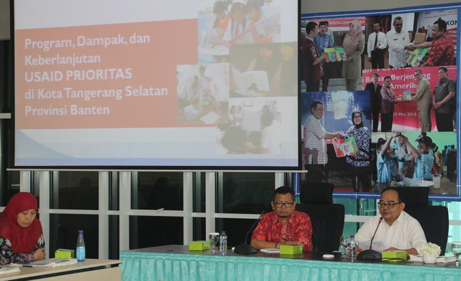 Ribuan Guru dan Siswa di Tangsel Sudah Mendapatkan Manfaat Program USAID PRIORITAS