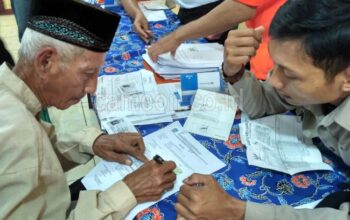 35 KK Korban Bencana Puting Beliung Tagog Terima Bantuan