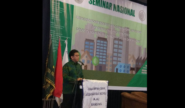 Agung: Kawasan Industri Rancaekek Wajib Perhatikan Aspek Lingkungan