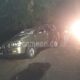 Akibat Pecah Ban, Mobil Minibus Terguling di Pangandaran