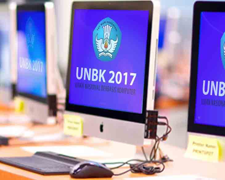 Dasar Malin, Komputer Pendukung UNBK itupun Di Sikat Juga