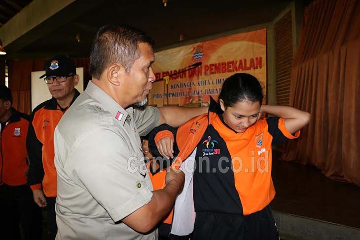 Lepas Atlet Muda ke Popwilda Jabar