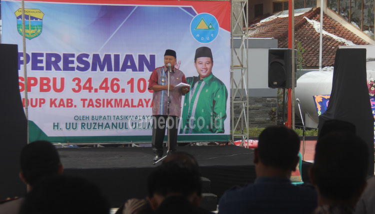 Pembangunan SPBU, Bukti Kerja Sama Pemkab Tasik dengan Investor