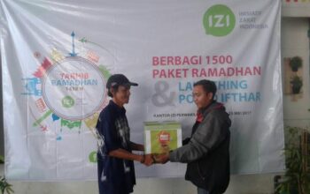 Sambut Ramadan, IZI Sebar 1.500 Paket Bingkisan