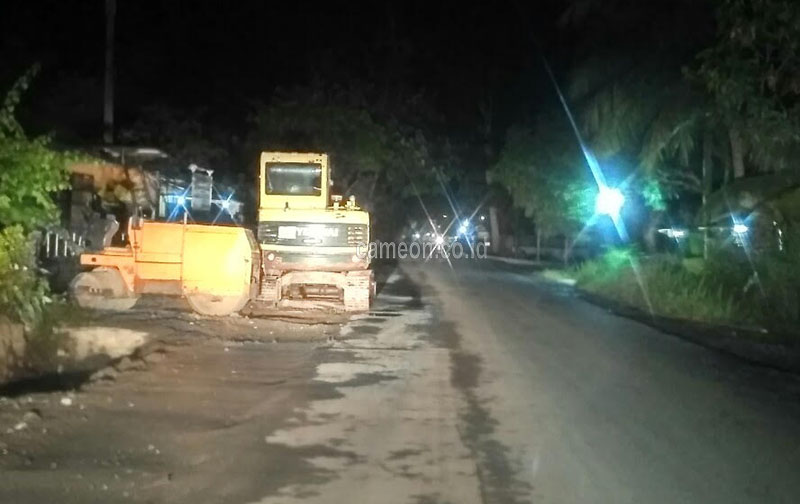 Tidak Pasang Rambu Peringatan, Excavator di Wonoharjo Ancam Pengguna Jalan