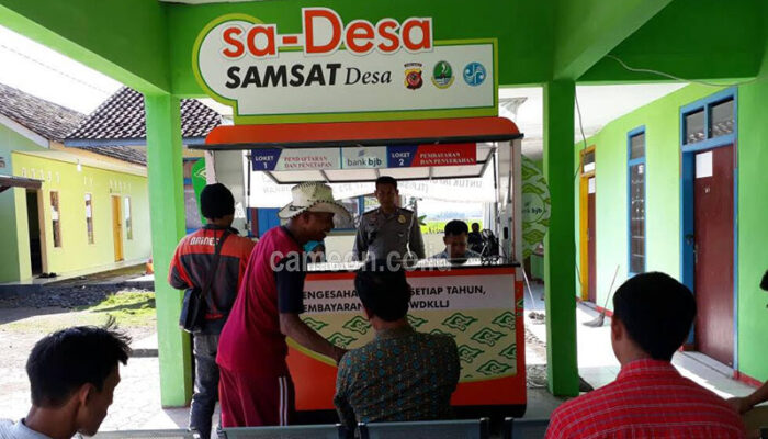 Tingkatkan Pelayanan, Samsat Desa di Ciganjeung Pangandaran Mulai Buka