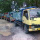 Warga Purbahayu Hadang 5 Dump Truk Bermuatan Limbah PT PECU