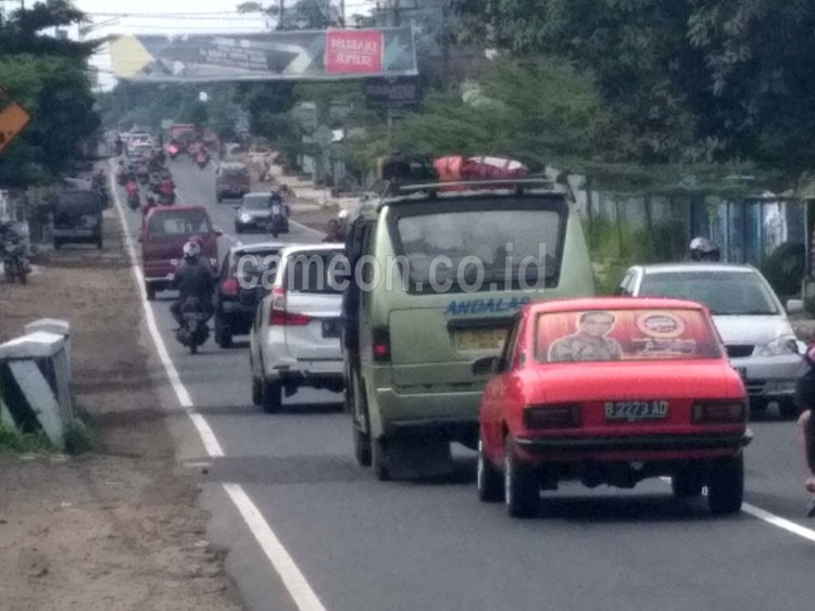 H-1 Arus Lalin Ramai Lancar