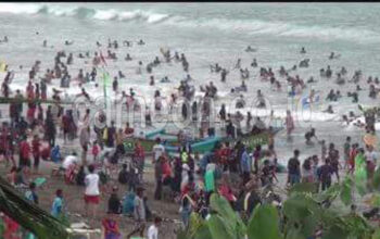 Ketua Balawista Dodo Taryana : Anak Tersesat di Pantai Pangandaran Terus Bertambah