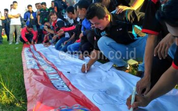 Tanda Tangan Pernyataan Sikap Penolakan Radikalisme Warnai Kegiatan IMKP di Padaherang