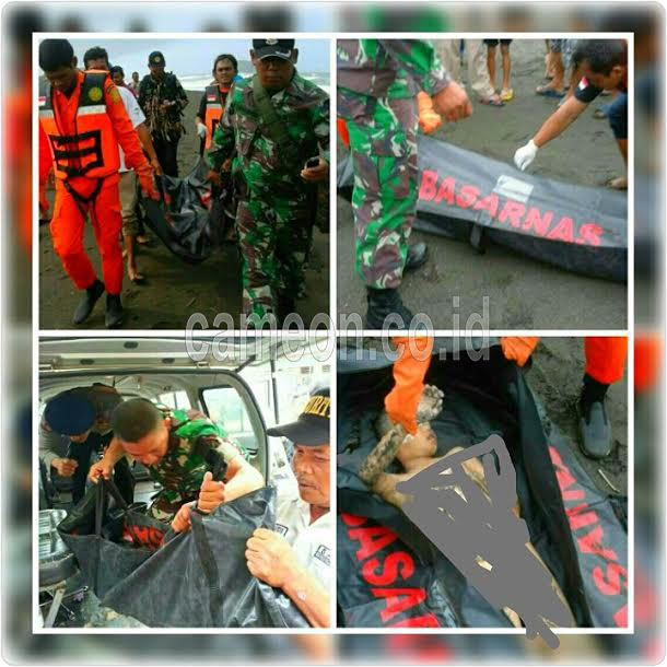 Tim Sar Temukan Satu Korban Ombak Besar Pantai Cikalong