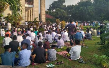 Sebelum Pelaksanaan Shalat Idul Fitri, Pangandaran Sempat Diguyur Hujan