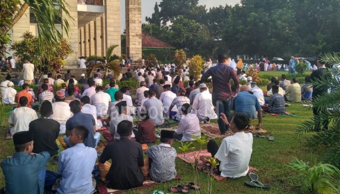 Sebelum Pelaksanaan Shalat Idul Fitri, Pangandaran Sempat Diguyur Hujan