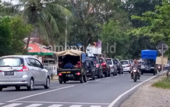 Arus Balik Padat, Lalin Pangandaran Menuju Banjar Macet Panjang