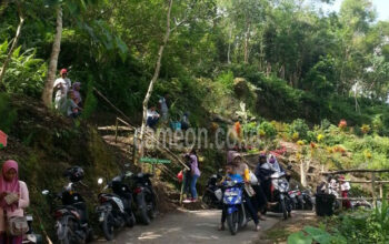 Libur Lebaran, Ribuan Wisatawan Padati Destinasi Wonder Hill Jojogan