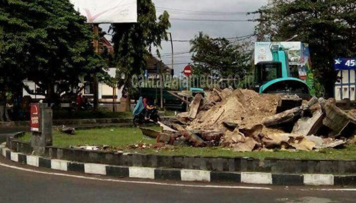 Patung Ikan Karya Nyoman Nuarta di Bongkar Jadi Perbincangan Nitizen