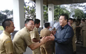 Pertama Masuk Kerja, Wali Kota Tasik Imbau Kerja PNS Harus Lebih Giat