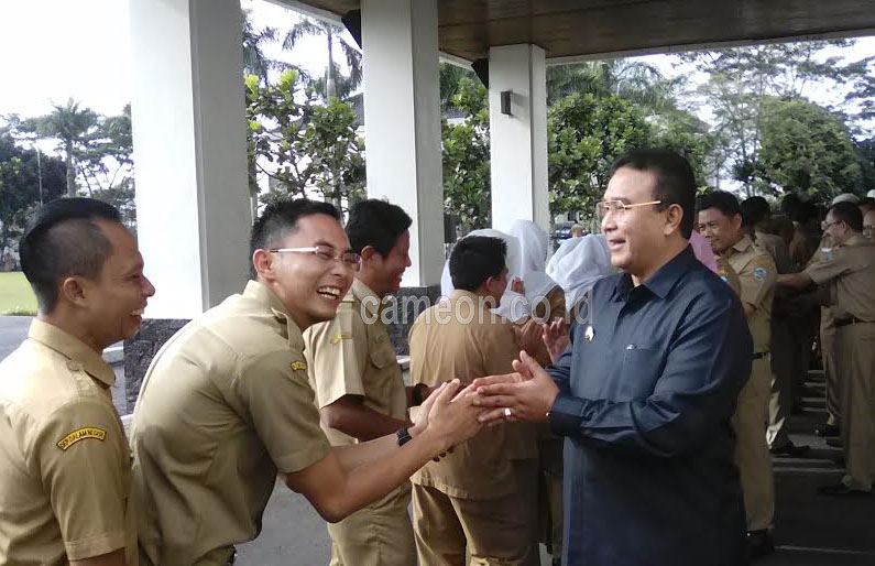 Pertama Masuk kerja, Wali Kota Tasik Imbau Kerja PNS Harus Lebih Giat