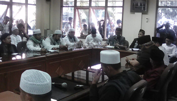 Ribuan Anggota Ormas Islam Kota Tasik Unjuk Rasa Tolak Perppu Ormas