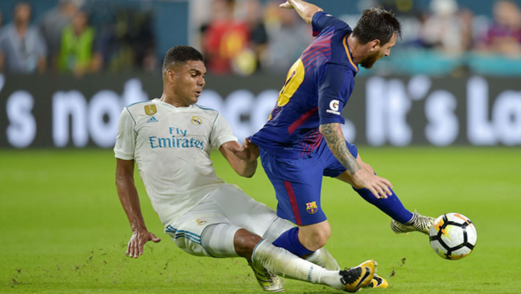 Real Madrid Kalah Tipis dari Barcelona di Amerika Serikat