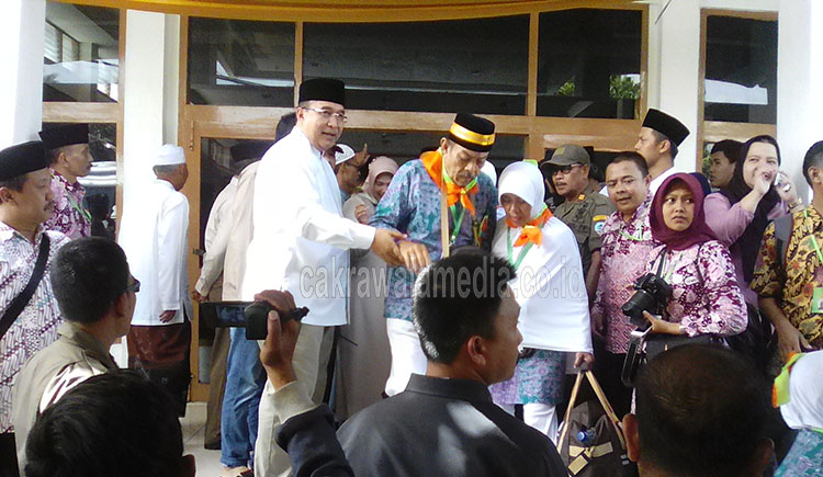 Wali Kota Tasik Melepas 404 Calon Jemaah Haji, Empat Orang Gagal Berangkat