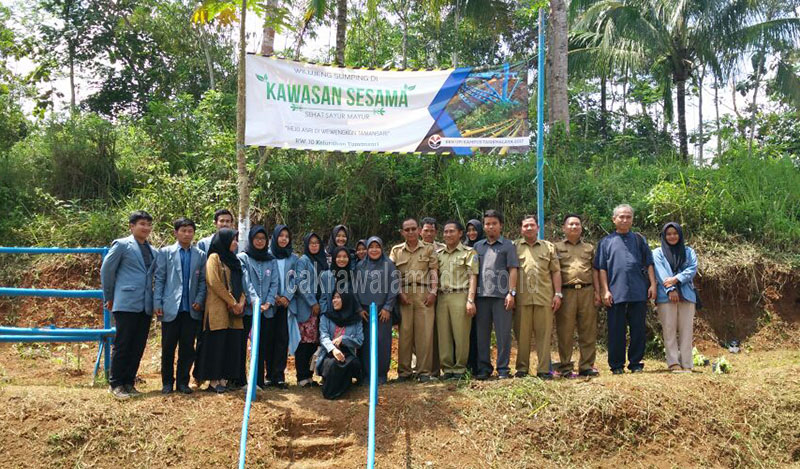 Mahasiswa UPI Bantu Tingkatkan Kesadaran Menanam di Pekarangan