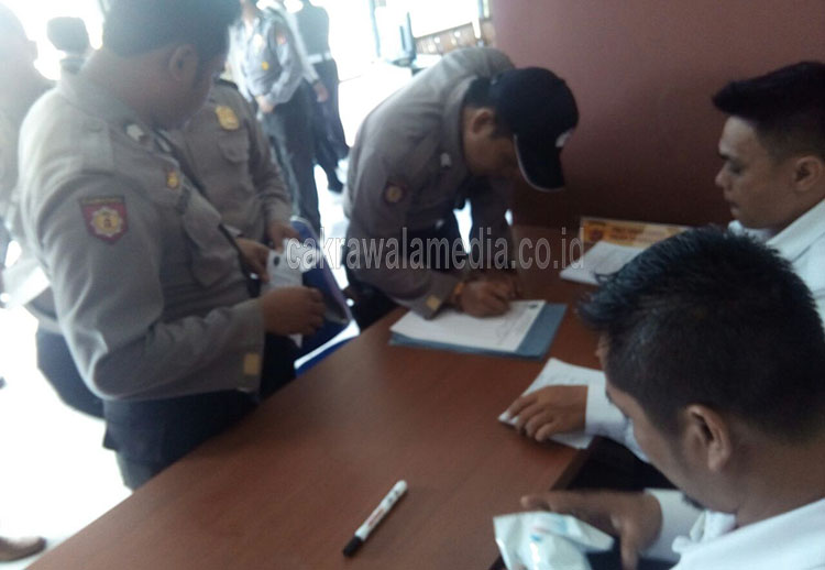 BNN Gelar Tes Urin Dadakan di Polresta Tasikmalaya