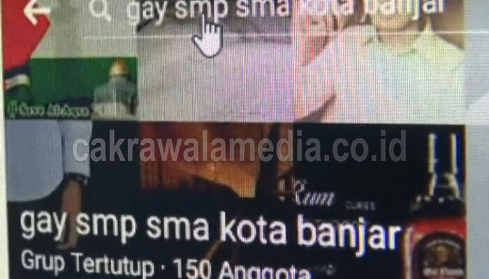 Beredar Grup GAY di Kalangan Pelajar SMP-SMA Kota Banjar