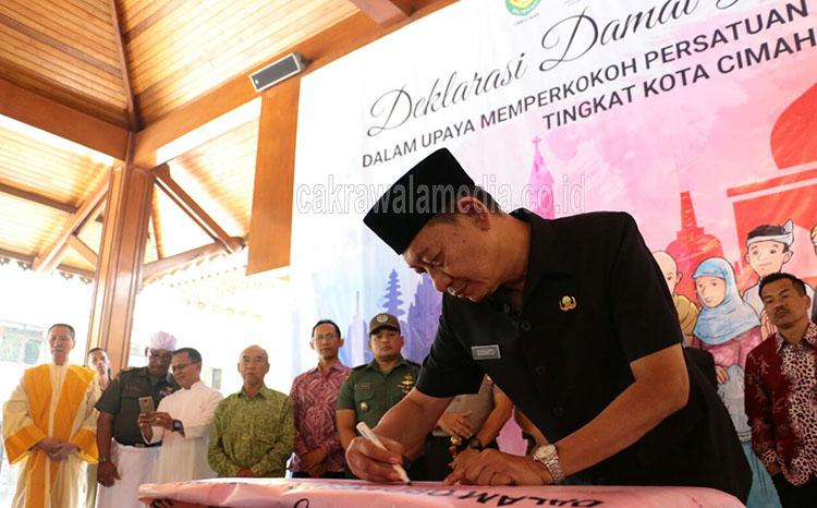 Cimahi Deklarasi Damai Lintas Agama