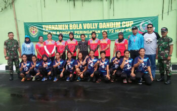 Dandim Cup Digelar Guna Bangun Persahabatan