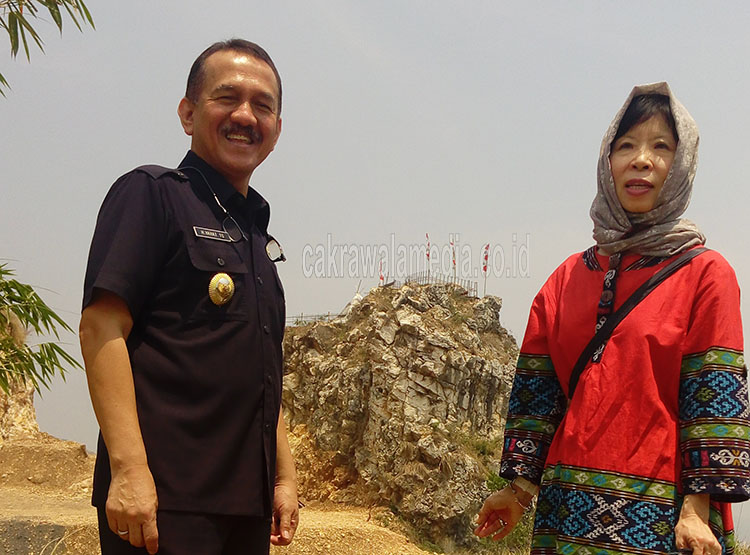 Jurus Yayat Promosikan Stone Garden ke Orang Jepang
