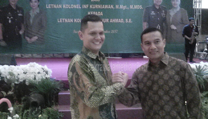 Pisah Sambut Dandim 0612 Tasikmalaya Berlangsung Haru