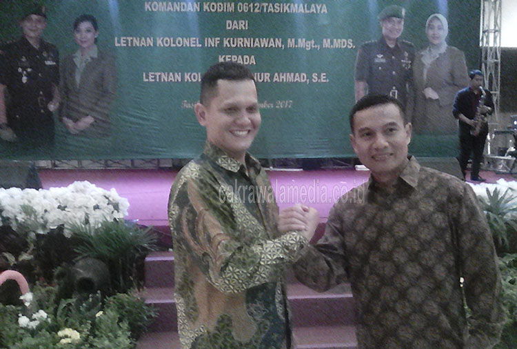 Pisah Sambut Dandim 0612 Tasikmalaya Berlangsung Haru