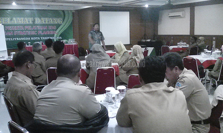 Tingkatkan Pembangunan Berkelanjutan, Bappelitbangda Kota Tasik Gelar Pelatihan SDG