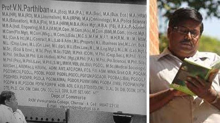 Waduh, Pria Ini Menyandang 145 Gelar Akademik