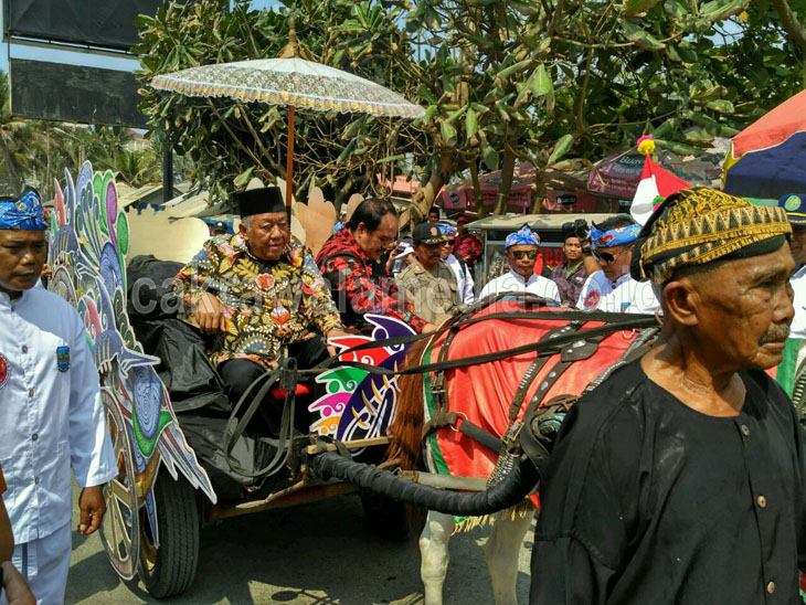 Karnaval Budaya Hiasi Hajat Laut Pantai Pangandaran