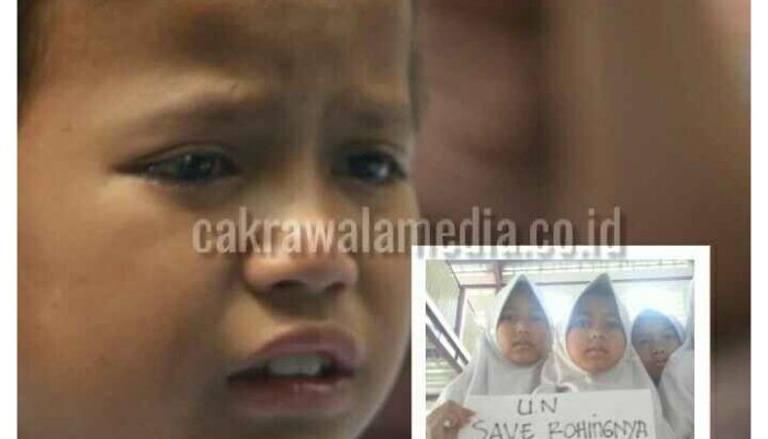 Doa dan Airmata Santri Qoshrul Muhajirin Untuk Muslim Rohingnya