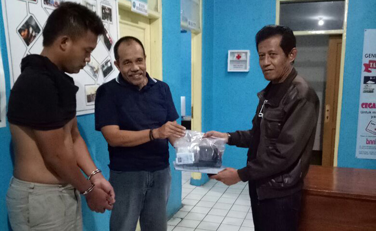 BNN Kota Tasik Berhasil Menangkap Pengedar Sabu