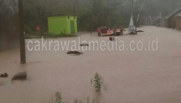 Pangandaran Diterjang Banjir, Ratusan KK Perumahan Garden Estetika Mengungsi