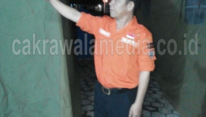 Genangan Air Mulai Surut, Pemdes. FKDM-PB Babakan Dirikan Posko Bencana